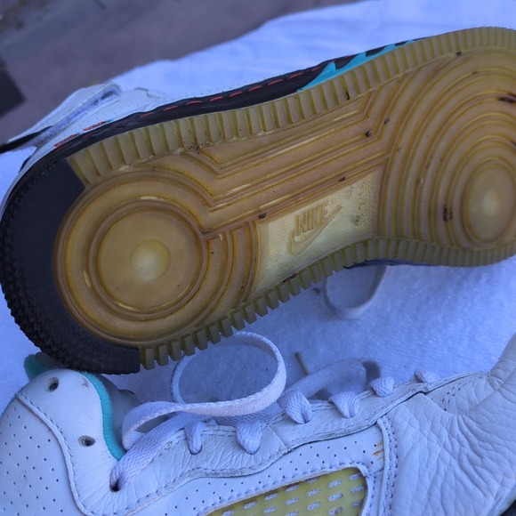 Jordan 5  light aqua 9/10 Used condition, US 10/UK9 - Picture 9 of 11